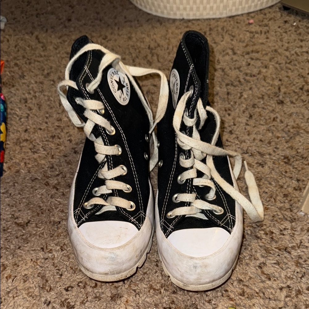 Converse Black High-Top Sneakers